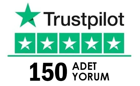 150 Adet Trustpilot Yorum