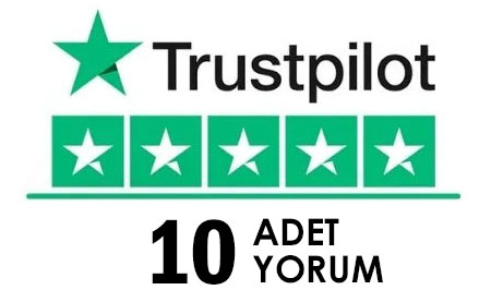 10 Adet Trustpilot Yorum