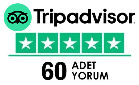 60 Adet Tripadvisor Yorum