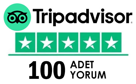 100 Adet Tripadvisor Yorum